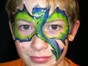 Face Painting for boys - Dragon