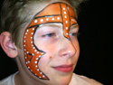 Face Painting Gallery - Knight