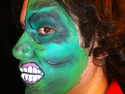 Halloween Face Painting Ideas - Monster