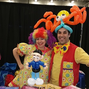 clown booth