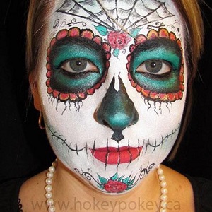 face painting Sugar Skull face painting