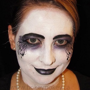 face painting gothic