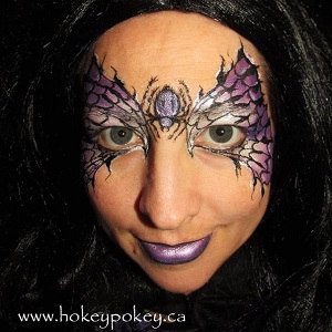 holiday face painting idea